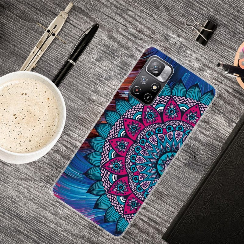 Kuori Poco M4 Pro 5G Värikäs Mandala