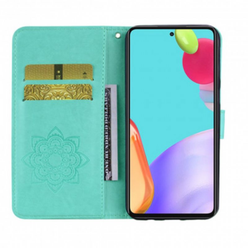 Kotelot Samsung Galaxy A52 4G / A52 5G / A52s 5G Pöllö Mandala Ja Charm