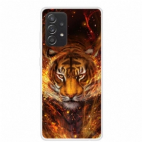 Kuori Samsung Galaxy A52 4G / A52 5G / A52s 5G Joustava Tiger