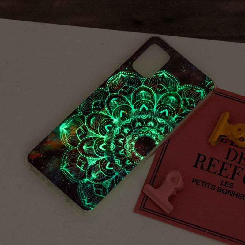 Case Xiaomi Redmi 10 Fluoresoiva Värillinen Mandala