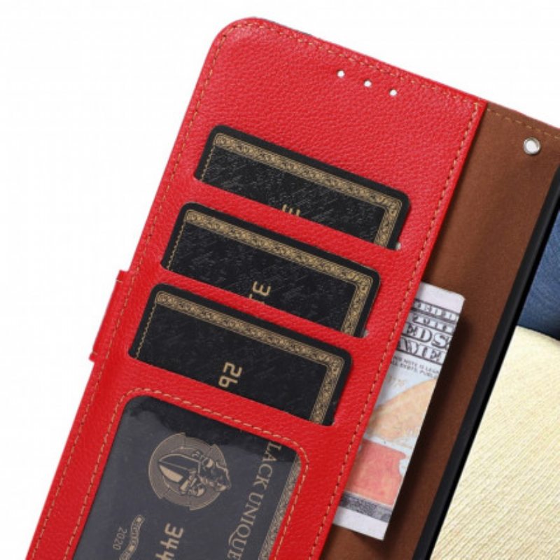 Flip Case Xiaomi Redmi 10 Litsi Style Rfid Khazneh