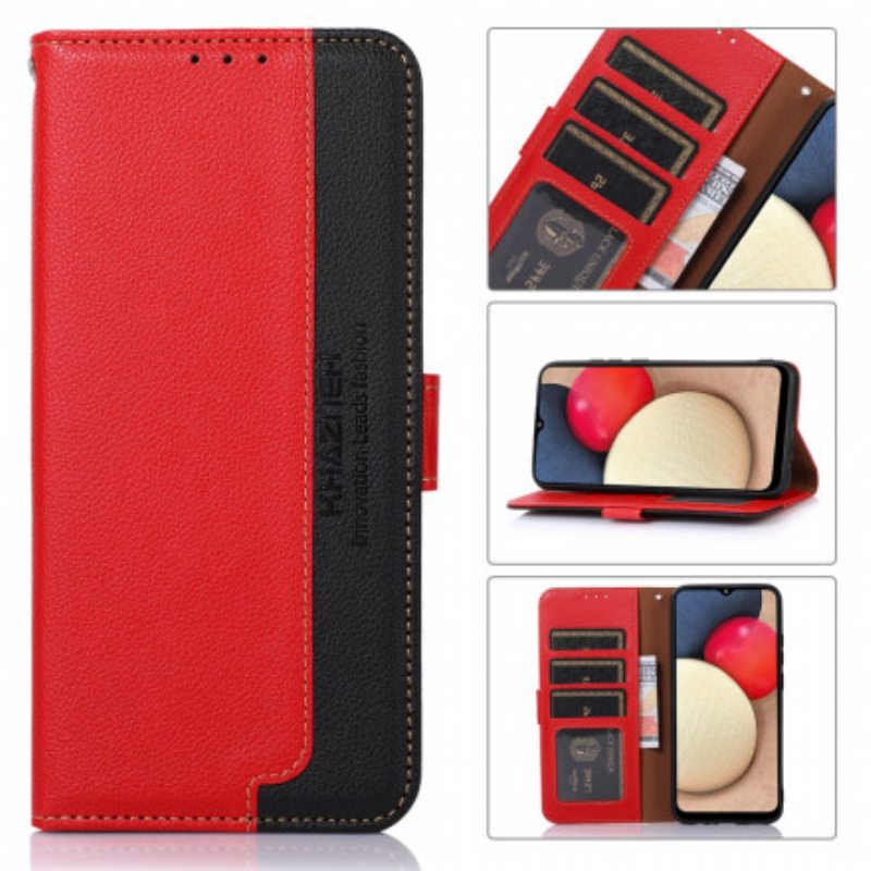 Flip Case Xiaomi Redmi 10 Litsi Style Rfid Khazneh