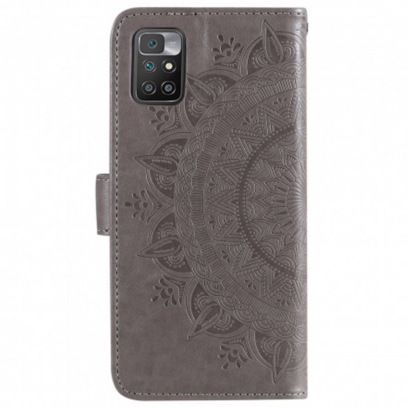 Kotelot Xiaomi Redmi 10 Auringon Mandala