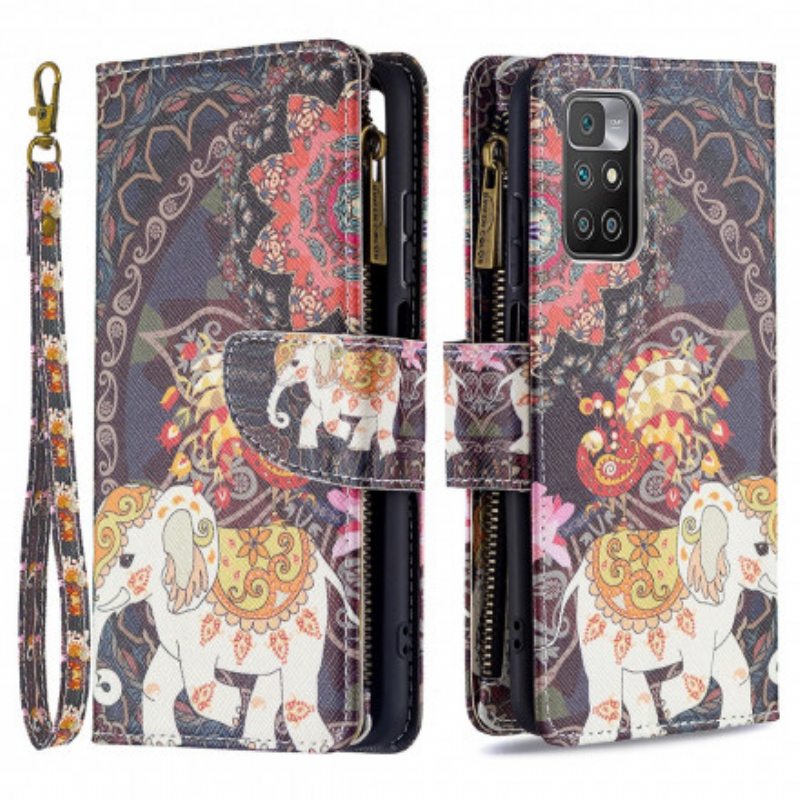 Kotelot Xiaomi Redmi 10 Elephant Vetoketjullinen Tasku