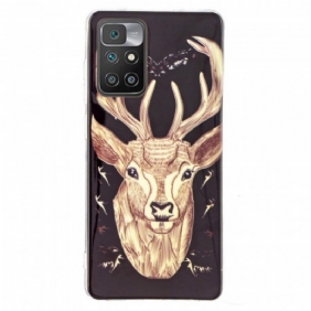 Kuori Xiaomi Redmi 10 Fluoresoiva Majestic Deer