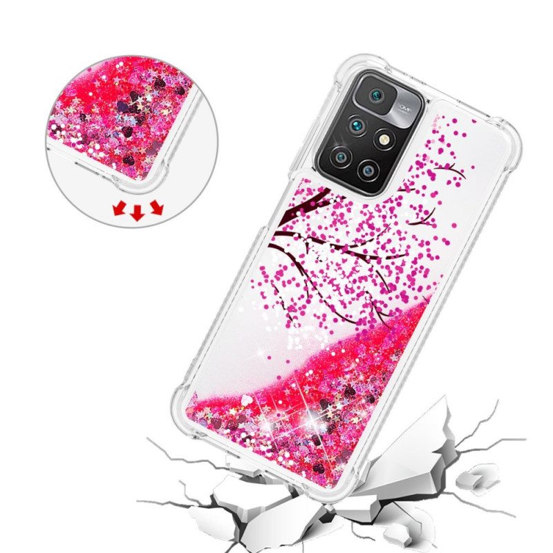 Kuori Xiaomi Redmi 10 Glitter Tree