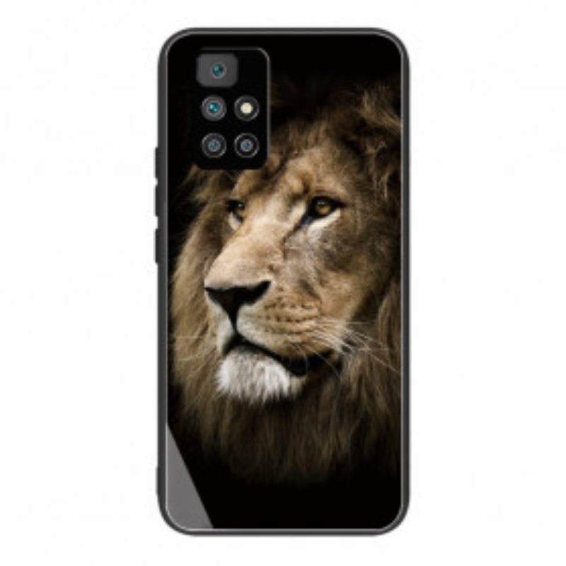 Kuori Xiaomi Redmi 10 Lion Head Karkaistu Lasi