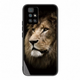 Kuori Xiaomi Redmi 10 Lion Head Karkaistu Lasi