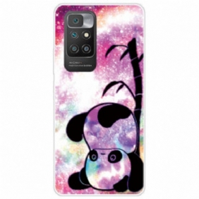 Kuori Xiaomi Redmi 10 Panda Ja Bambu