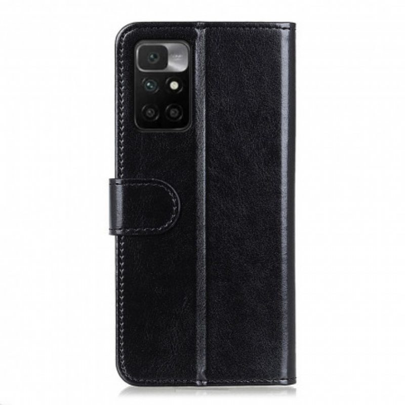 Nahkakotelo Xiaomi Redmi 10 Faux Leather Finesse