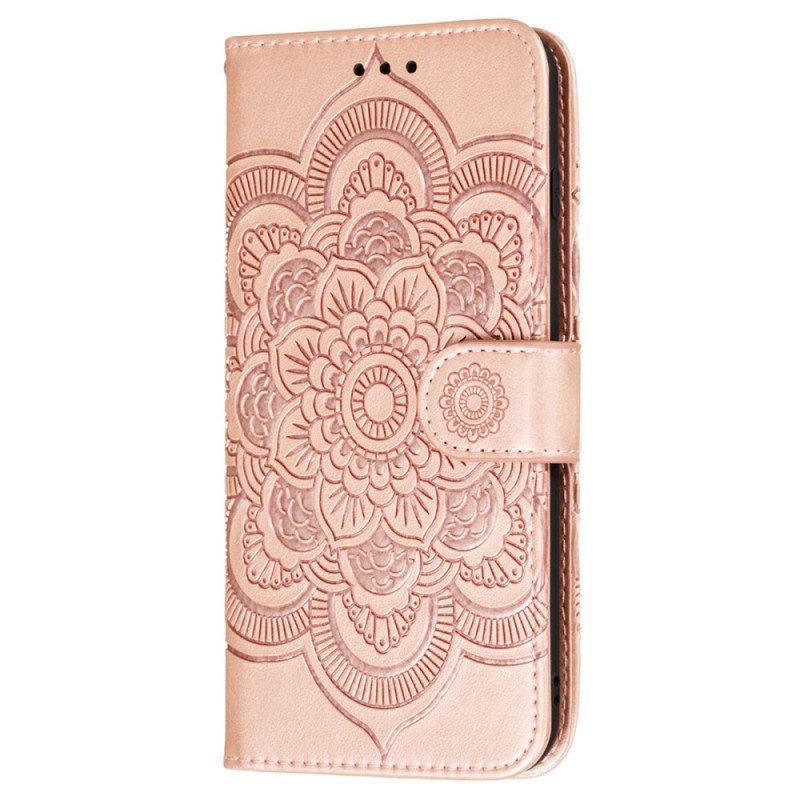 Nahkakotelo Xiaomi Redmi 10 Täysi Mandala