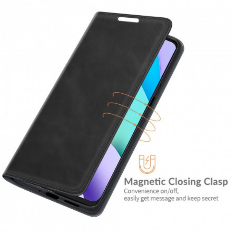 Puhelinkuoret Xiaomi Redmi 10 Kotelot Flip Ohut Skin-touch