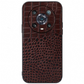 Case Honor Magic 4 Pro Aito Crocodile Texture -nahka