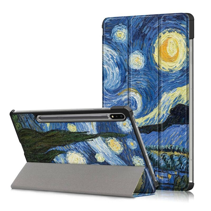 Puhelinkuoret Samsung Galaxy Tab S7 FE Tehostettu Van Gogh