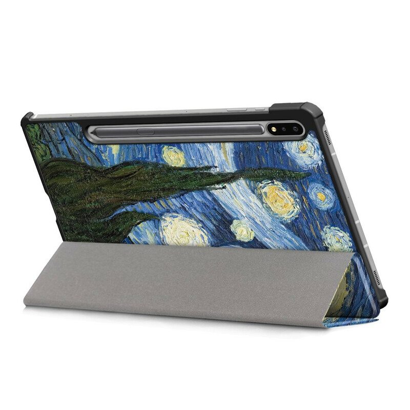 Puhelinkuoret Samsung Galaxy Tab S7 FE Tehostettu Van Gogh