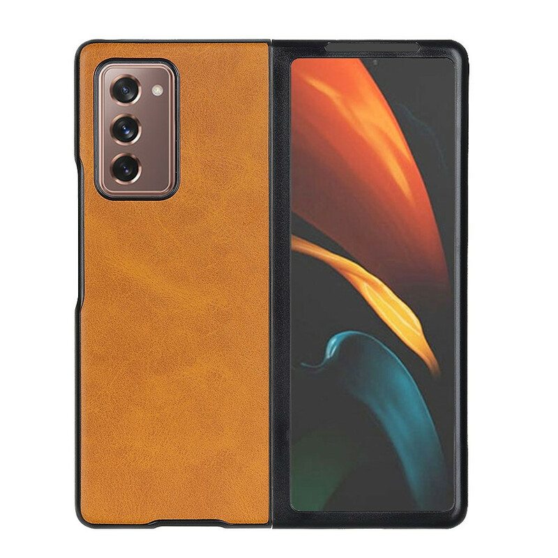 Case Samsung Galaxy Z Fold 2 Ensiluokkainen Keinonahka