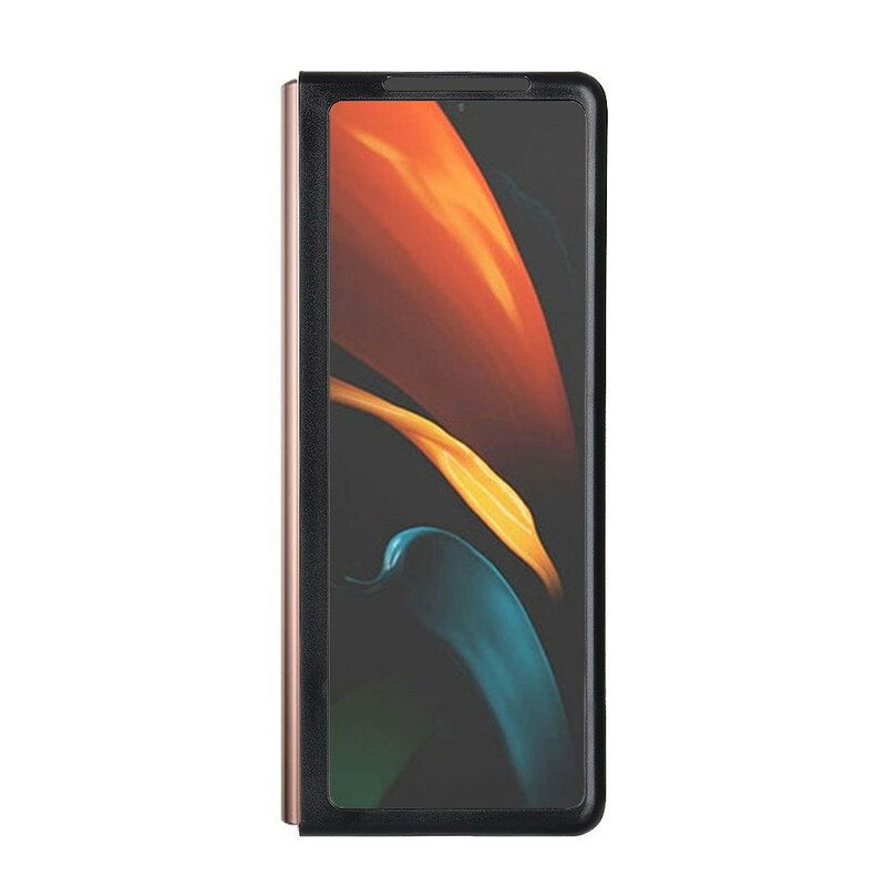 Case Samsung Galaxy Z Fold 2 Ensiluokkainen Keinonahka