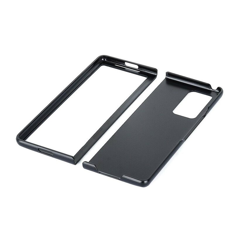 Case Samsung Galaxy Z Fold 2 Ensiluokkainen Keinonahka