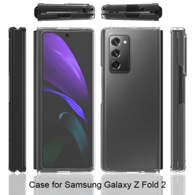 Case Samsung Galaxy Z Fold 2 Läpinäkyvä Hybridi