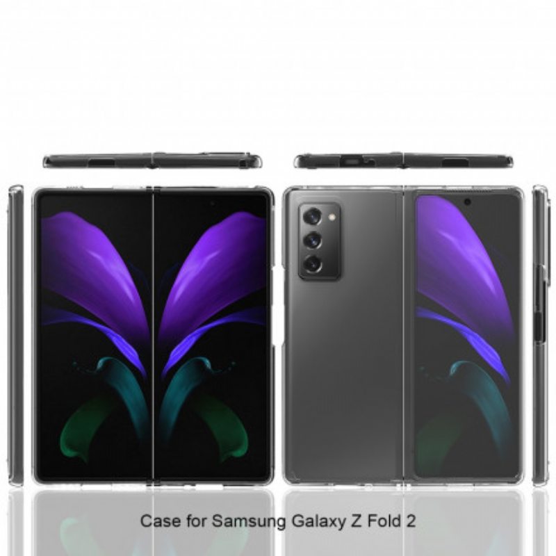 Case Samsung Galaxy Z Fold 2 Läpinäkyvä Hybridi