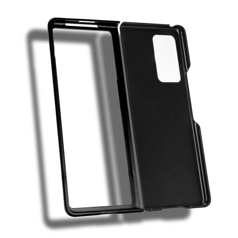 Case Samsung Galaxy Z Fold 2 Litsi Tekonahkaa