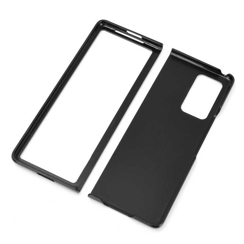 Case Samsung Galaxy Z Fold 2 Litsi Tekonahkaa