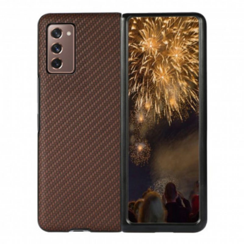 Case Samsung Galaxy Z Fold 2 Väri Hiilikuitu