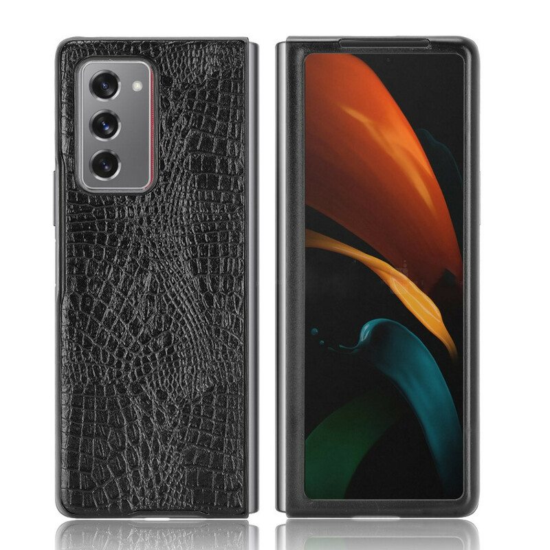 Kuori Samsung Galaxy Z Fold 2 Krokotiilin Ihotyyli