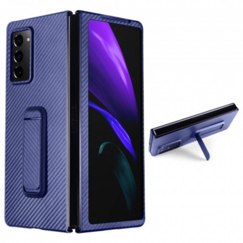 Kuori Samsung Galaxy Z Fold 2 Teksturoitu Hands-free-tuella