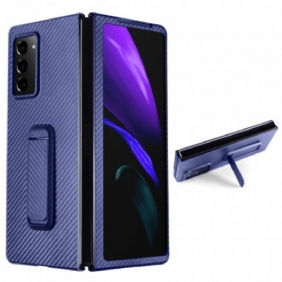 Kuori Samsung Galaxy Z Fold 2 Teksturoitu Hands-free-tuella