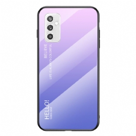 Case Samsung Galaxy M52 5G Karkaistu Lasi Hello