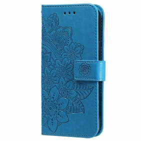 Flip Case Samsung Galaxy M52 5G Mandala Kukat