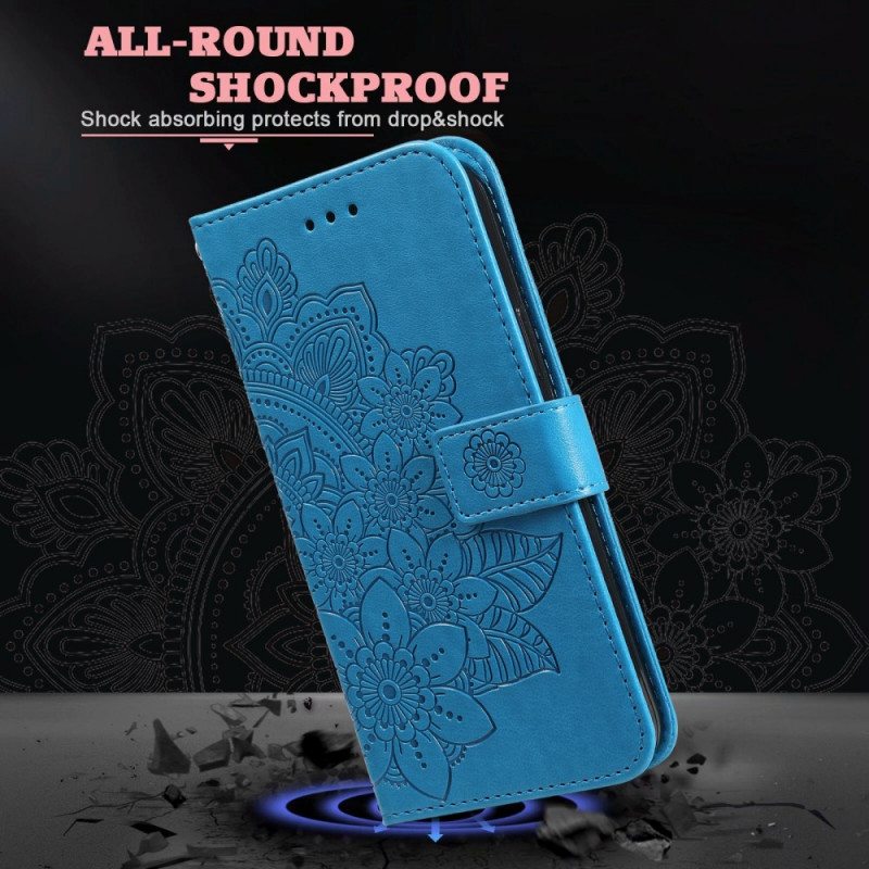 Flip Case Samsung Galaxy M52 5G Mandala Kukat