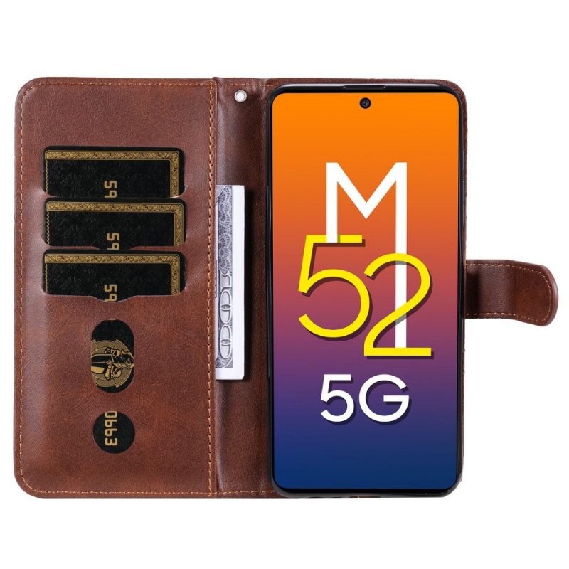 Kotelot Samsung Galaxy M52 5G Vetoketju