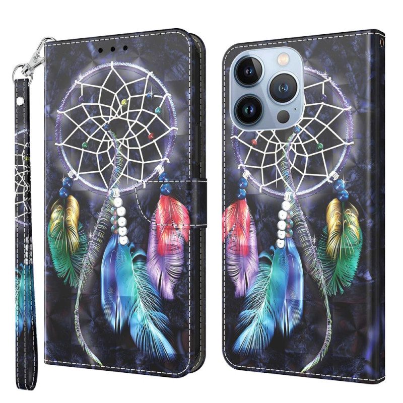 Kotelot iPhone 14 Suojaketju Kuori Hihna Dream Catcher