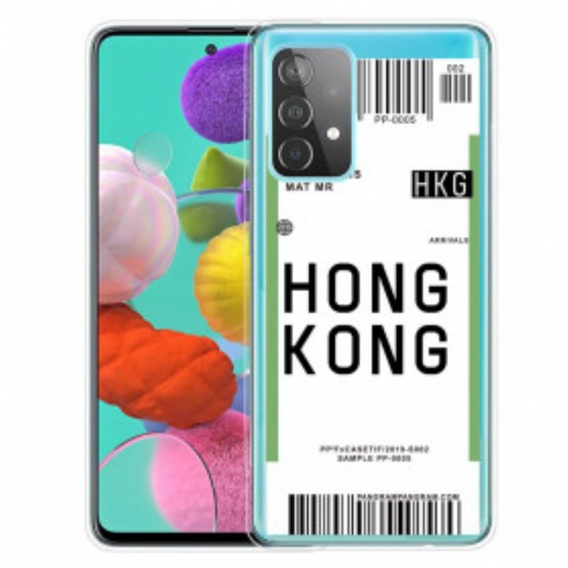 Case Samsung Galaxy A32 5G Boarding Pass Hongkongiin