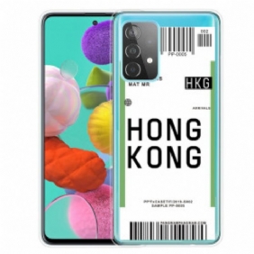 Case Samsung Galaxy A32 5G Boarding Pass Hongkongiin