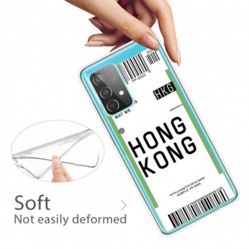 Case Samsung Galaxy A32 5G Boarding Pass Hongkongiin