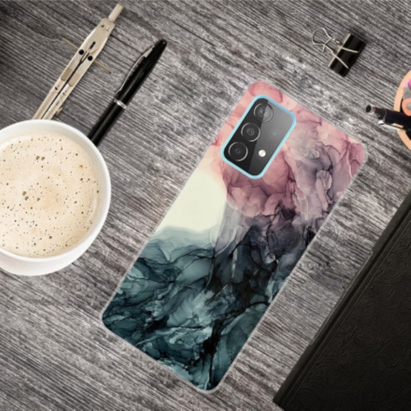 Case Samsung Galaxy A32 5G Värillinen Marmori