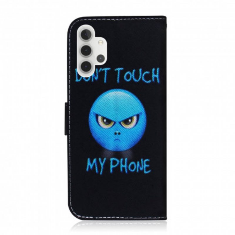 Flip Case Samsung Galaxy A32 5G Emoji Puhelin