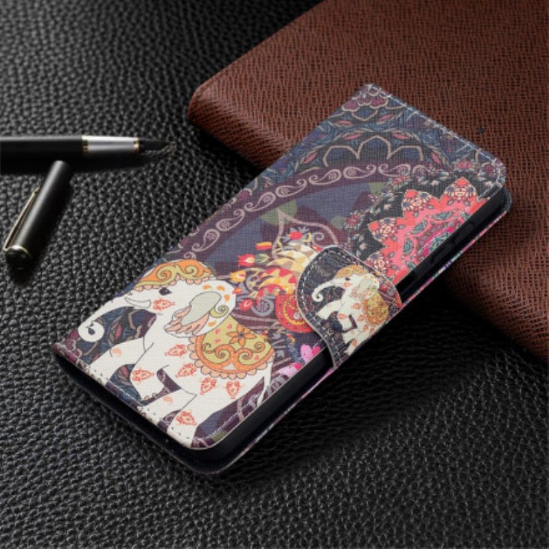 Flip Case Samsung Galaxy A32 5G Intian Norsu