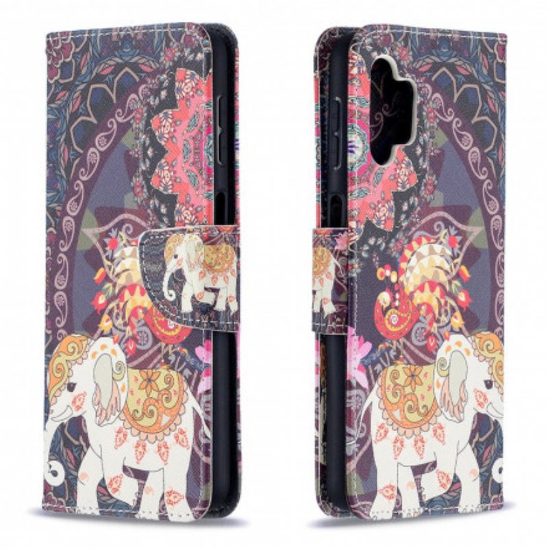 Flip Case Samsung Galaxy A32 5G Intian Norsu