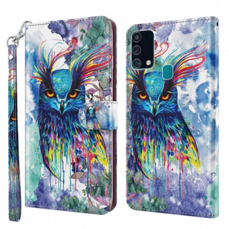 Kotelot Samsung Galaxy A32 5G Light Spot Bird Akvarelli