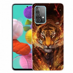 Kuori Samsung Galaxy A32 5G Joustava Tiger