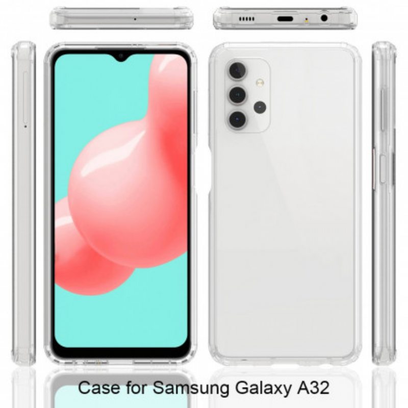 Kuori Samsung Galaxy A32 5G Läpinäkyvä Hybridi