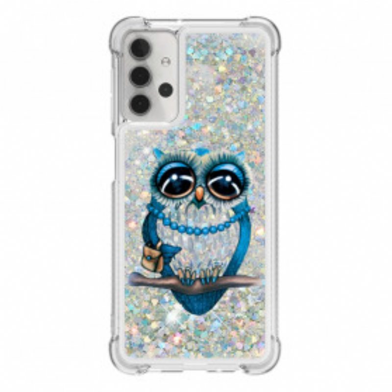 Kuori Samsung Galaxy A32 5G Neiti Owl Sequins