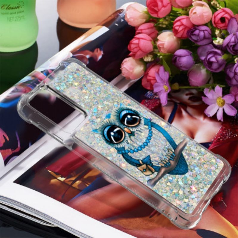 Kuori Samsung Galaxy A32 5G Neiti Owl Sequins