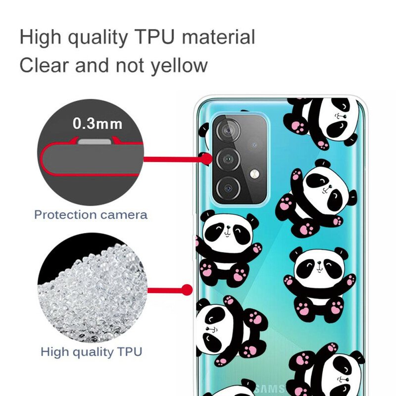 Kuori Samsung Galaxy A32 5G Top Panda Fun