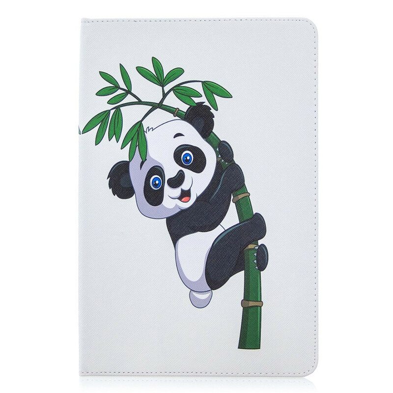 Nahkakuori Samsung Galaxy Tab S8 / Tab S7 Panda-tulostuskuvio