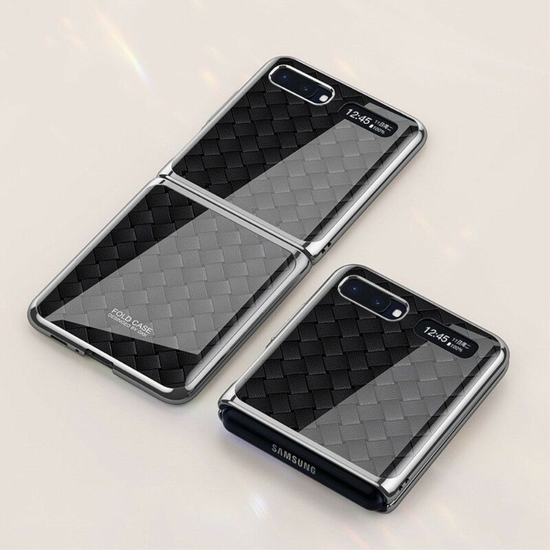 Case Samsung Galaxy Z Flip Kotelot Flip Gkk Kudottu Tyyli